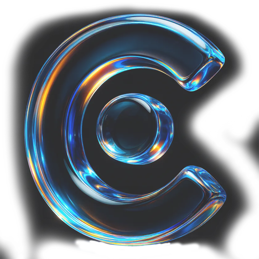 Icon C glass effect